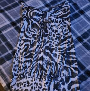 Taboo Zebra Print Medium sized Dress.
